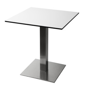 Piede Tavolo Quadrato In Acciaio Inox 720 X 430 Mm - Bolero - Fourniresto