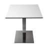 Piede Tavolo Quadrato In Acciaio Inox 720 X 430 Mm - Bolero - Fourniresto