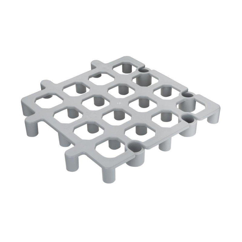 Griglia Grigia 335 X 335 Mm - Lotto Di 2 - Vogue - Fourniresto Griglia Grigia 335 X 335 Mm - Lotto Di 2 - Vogue - Fourniresto