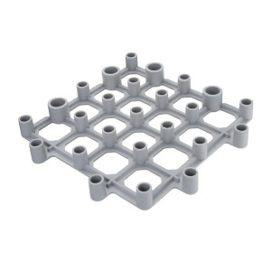 Griglia Grigia 335 X 335 Mm - Lotto Di 2 - Vogue - Fourniresto