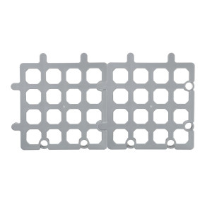 Griglia Grigia 335 X 335 Mm - Lotto Di 2 - Vogue - Fourniresto