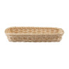 Cesto rettangolare per posate in rattan e polipropilene 270 x 100 mm - APS - Fourniresto
