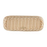 Cesto rettangolare per posate in rattan e polipropilene 270 x 100 mm - APS - Fourniresto