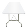 Tavolo Pieghevole Centrale Bianco 2430 mm - Bolero - Fourniresto