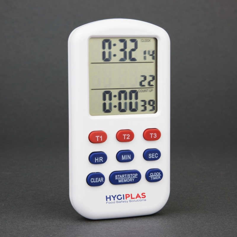 Timer Triplo - Hygiplas - Fourniresto Timer Triplo - Hygiplas - Fourniresto
