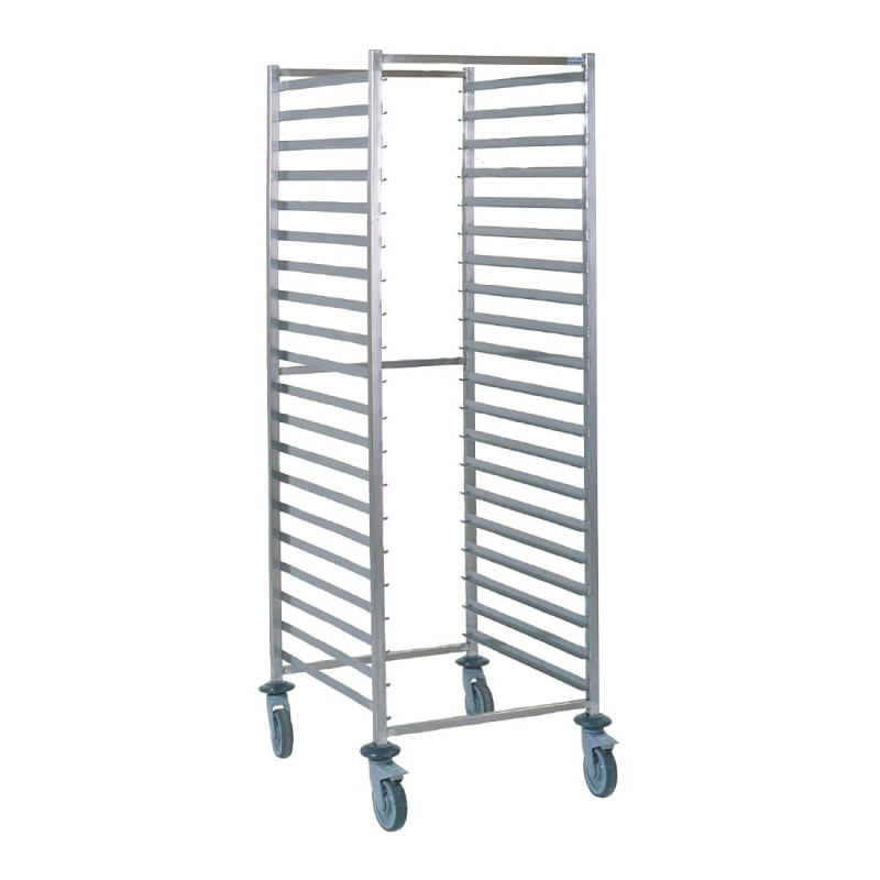 Carrello scorrevole GN 2/1 in acciaio inossidabile 20 livelli - Tournus - Fourniresto Carrello scorrevole GN 2/1 in acciaio inossidabile 20 livelli - Tournus - Fourniresto