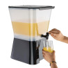 Distributore di Bevande Nero 11 L - Olympia - Fourniresto