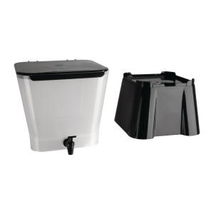 Distributore di Bevande Nero 11 L - Olympia - Fourniresto