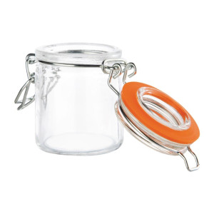 Mini Barattolo di vetro per conserve da 50 ml - Lotto da 12 - Vogue - Fourniresto