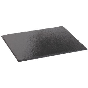 Piatto in ardesia naturale GN 1/3 - Set di 2 - Olympia - Fourniresto