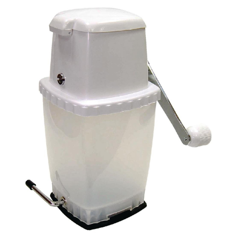 Frullatore per ghiaccio manuale bianco - FourniResto - Fourniresto Frullatore per ghiaccio manuale bianco - FourniResto - Fourniresto