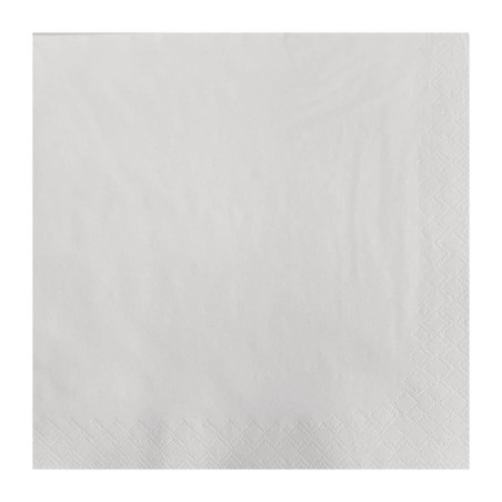 Tovagliolo di carta bianco a 2 strati 300 x 300 mm - Lotto da 1500 - FourniResto - Fourniresto