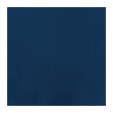 Tovagliolo di carta blu a 2 strati 300 x 300 mm - Lotto da 1500 - FourniResto - Fourniresto