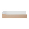 Scatola per panini riciclabile 80 x 250 mm - Lotto da 500 - Colpac - Fourniresto