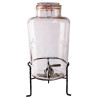 Distributore d'Acqua Retrò in Vetro con Base 8,5 L - Olympia - Fourniresto