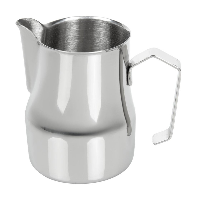 Brocca per latte in acciaio inossidabile con manico da 500 ml - FourniResto - Fourniresto Brocca per latte in acciaio inossidabile con manico da 500 ml - FourniResto - Fourniresto