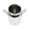 Mini Bidone per Latte in Acciaio Inox 120 ml - Olympia - Fourniresto