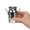 Mini Bidone per Latte in Acciaio Inox 120 ml - Olympia - Fourniresto