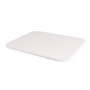 Pietra per Pizza Rettangolare con Supporto 380 x 305 mm - FourniResto - Fourniresto
