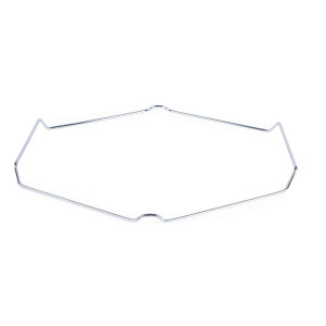 Pietra per Pizza Rettangolare con Supporto 380 x 305 mm - FourniResto - Fourniresto
