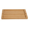 Piastra di supporto in legno per piatto in ardesia 330 x 210 mm - Olympia - Fourniresto