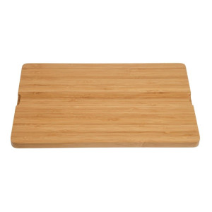 Piastra di supporto in legno per piatto in ardesia 330 x 210 mm - Olympia - Fourniresto