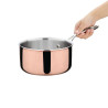 Casseruola in rame 3 strati induzione Ø 180 mm - Vogue - Fourniresto