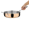 Casseruola in rame 3 strati induzione Ø 240 mm - Vogue - Fourniresto