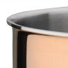 Casseruola in rame 3 strati induzione Ø 240 mm - Vogue - Fourniresto