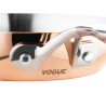 Padella in rame 3 strati induzione Ø 240 mm - Vogue - Fourniresto