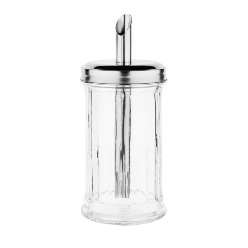 Zuccheriera dosatrice con beccuccio da 19 mm Ø 75 mm - Olympia - Fourniresto Zuccheriera dosatrice con beccuccio da 19 mm Ø 75 mm - Olympia - Fourniresto