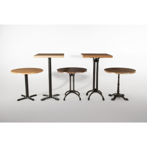 Piede per tavolo alto in ghisa 1080 x 610 mm - Bolero - Fourniresto