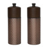 Set Mulini per Sale e Pepe in legno e Rame da 150 mm - Olympia - Fourniresto