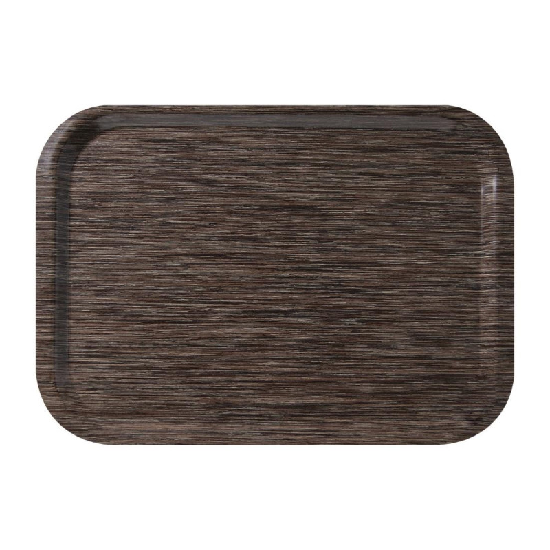 Vassoio da servizio in melamina Wengé 375 x 265 mm - Roltex - Fourniresto Vassoio da servizio in melamina Wengé 375 x 265 mm - Roltex - Fourniresto
