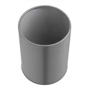 Contenitore per posate zincato grigio Ø 110 mm - Olympia - Fourniresto