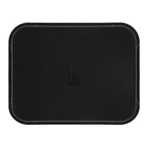 Vassoio rettangolare antiscivolo in fibra di vetro Camtread nero 45,7 cm - Cambro - Fourniresto