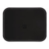 Vassoio rettangolare antiscivolo in fibra di vetro Camtread nero 45,7 cm - Cambro - Fourniresto