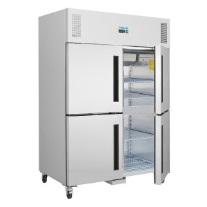 Frigo Positivo a 2 Ante GN 2/1 Serie G 1200 L - Polar - Fourniresto