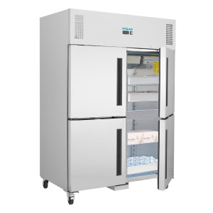 Frigo Positivo a 2 Ante GN 2/1 Serie G 1200 L - Polar - Fourniresto