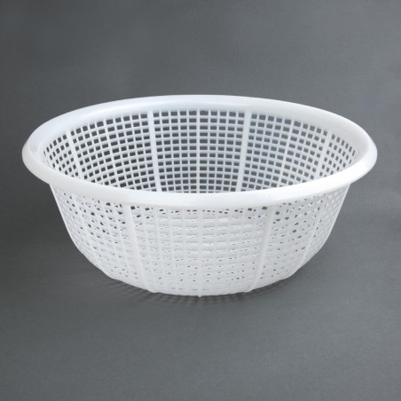 Scolapasta rettangolare bianco 357 x 270mm - Vogue - Fourniresto
