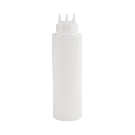 Bottiglia Flessibile Trasparente 3 beccucci 908ml - Vogue - Fourniresto
