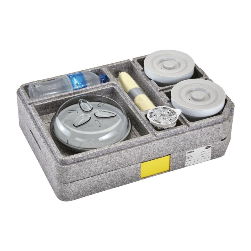 Piatto Tablotherm EPP con stoviglie - Cambro - Fourniresto Piatto Tablotherm EPP con stoviglie - Cambro - Fourniresto