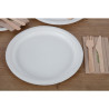Piatti in Bagassa Compostabili 26 cm - Confezione da 50 - Fiesta Green - Fourniresto