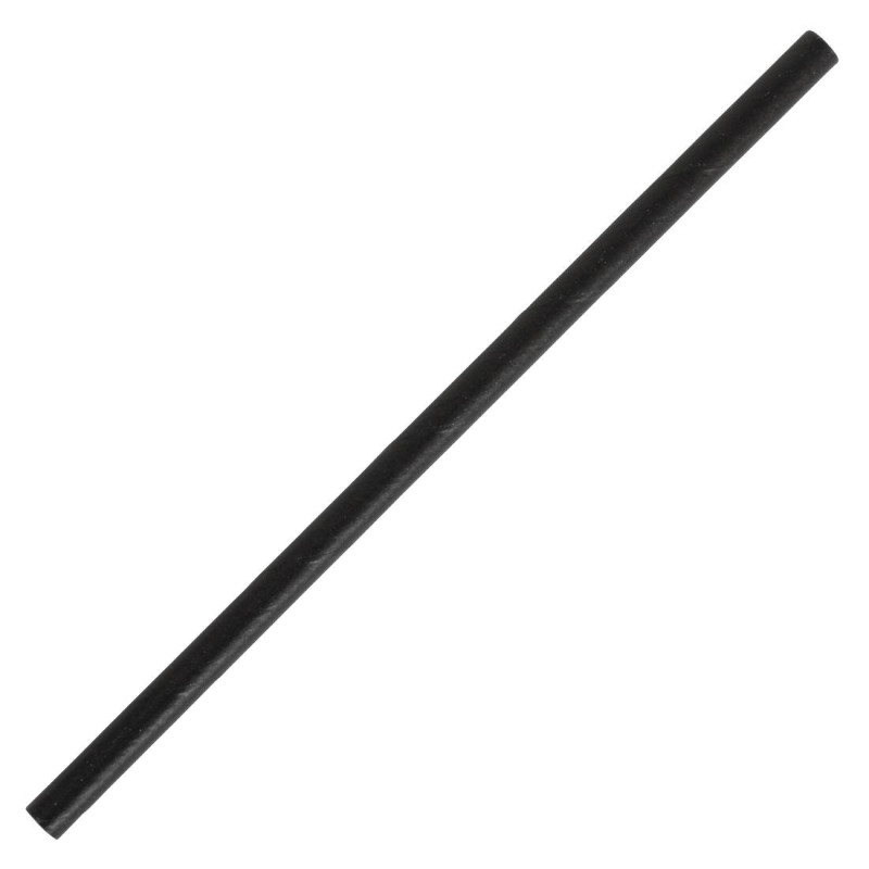 Cannucce Agitatori in Carta Compostabile Nere - Confezione da 250 cannucce - Fiesta Green - Fourniresto Cannucce Agitatori in Carta Compostabile Nere - Confezione da 250 cannucce - Fiesta Green - Fourniresto