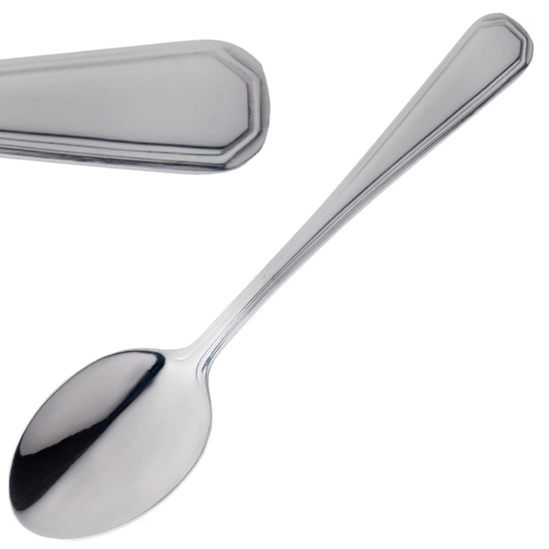 Cucchiaio da caffè Monaco in acciaio inossidabile 130 mm - Lotto da 12 - Olympia - Fourniresto Cucchiaio da caffè Monaco in acciaio inossidabile 130 mm - Lotto da 12 - Olympia - Fourniresto