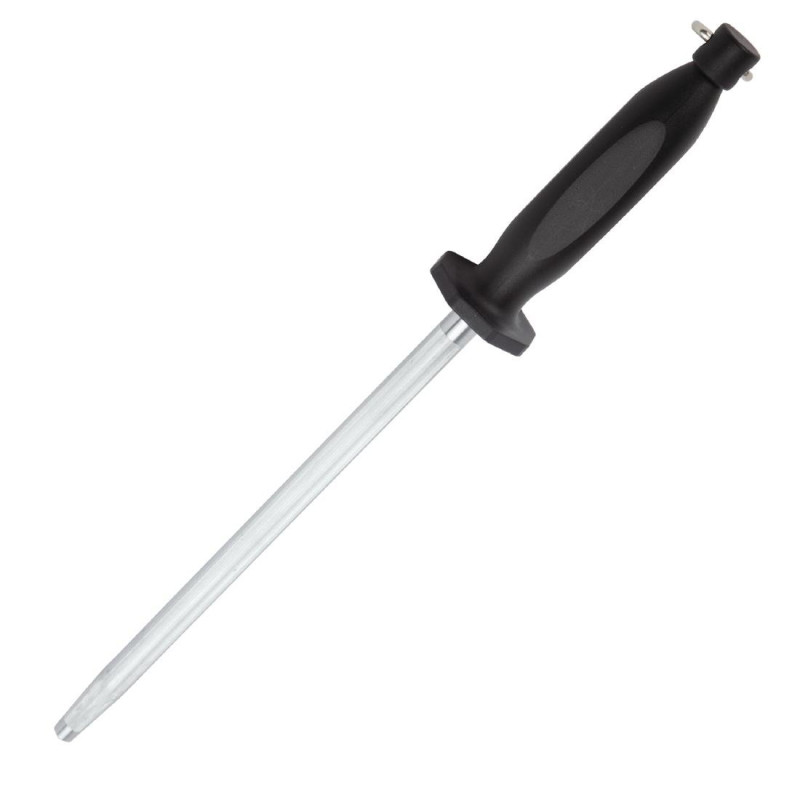 Fucile per affilare in acciaio 255mm - Vogue - Fourniresto Fucile per affilare in acciaio 255mm - Vogue - Fourniresto