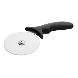 Roulette per Pizza Nera 102mm - Vogue - Fourniresto