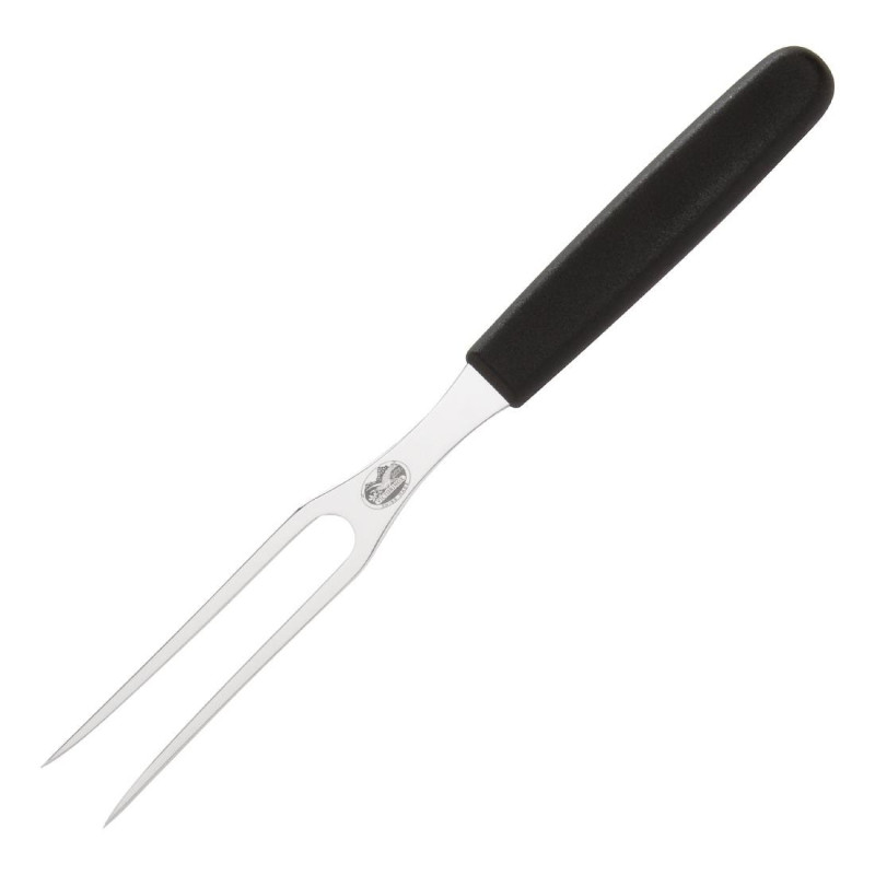 Forchetta per tagliare con manico in plastica denti 12,5 cm - Victorinox - Fourniresto Forchetta per tagliare con manico in plastica denti 12,5 cm - Victorinox - Fourniresto