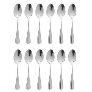 Cucchiai da caffè Baguette 135 mm - Set da 12 - Olympia - Fourniresto