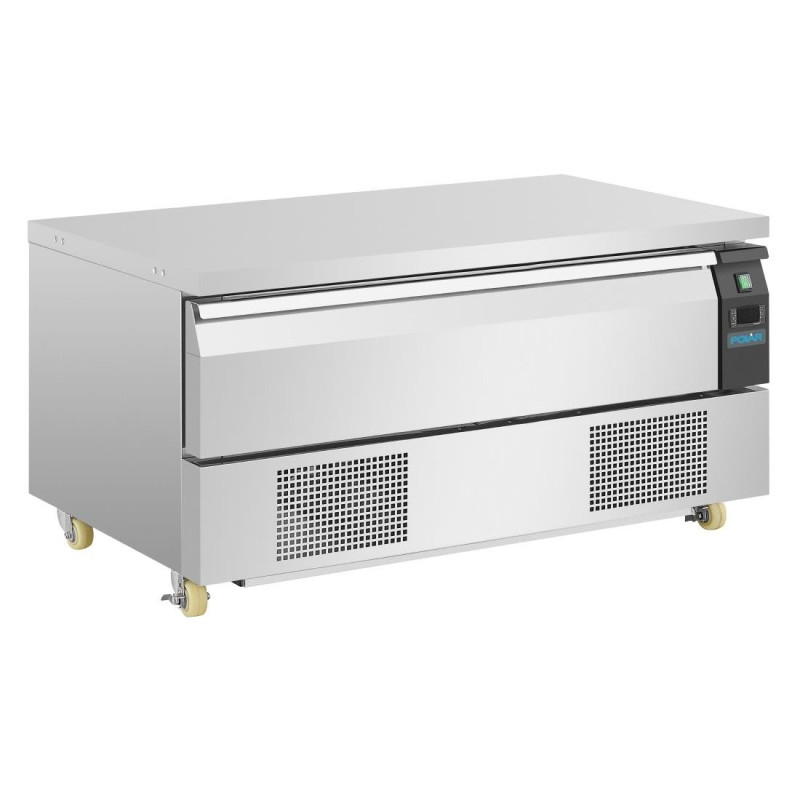 Socle Doppio Refrigerato 1 Cassetto Serie U 3x GN 1/1 - Polar - Fourniresto Socle Doppio Refrigerato 1 Cassetto Serie U 3x GN 1/1 - Polar - Fourniresto